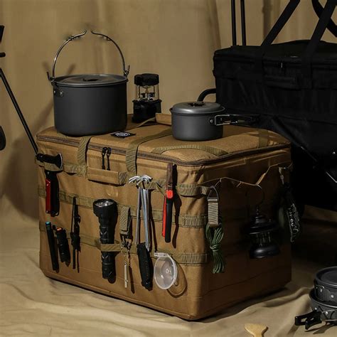 outdoor storage boxes for camping